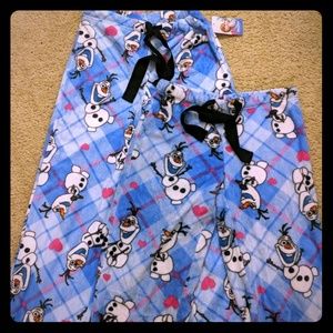 Olaf Fleece Pajama Pants